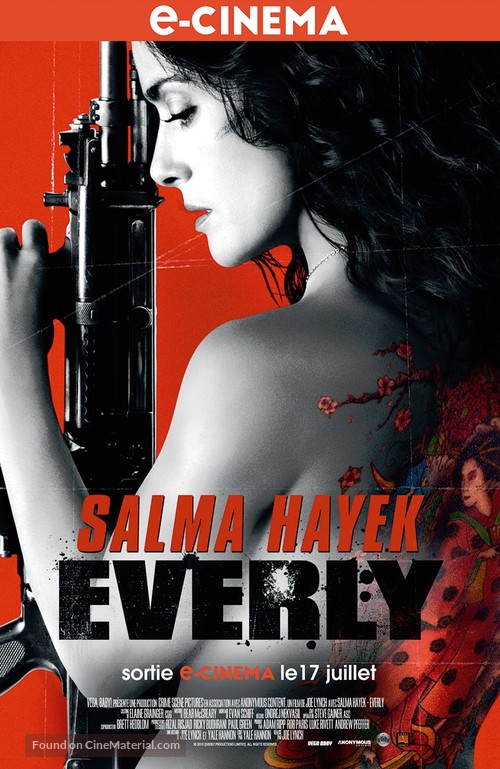 Everly - French Movie Poster