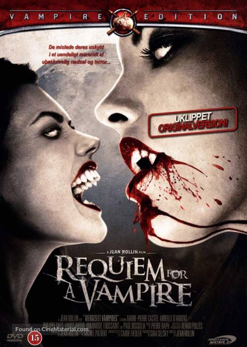 Vierges et vampires - Danish DVD movie cover