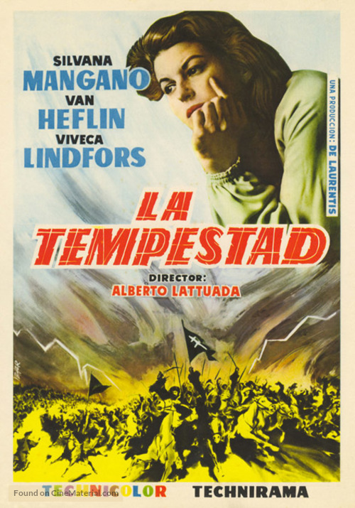 La tempesta - Spanish Movie Poster