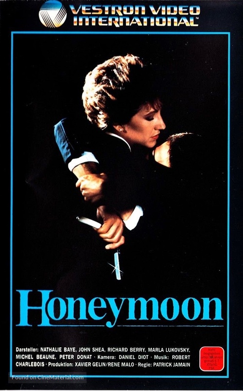 Lune de miel - German VHS movie cover