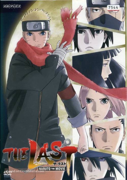 The Last: Naruto the Movie - Japanese DVD movie cover