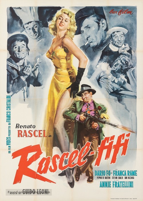 Rascel-Fif&igrave; - Italian Movie Poster