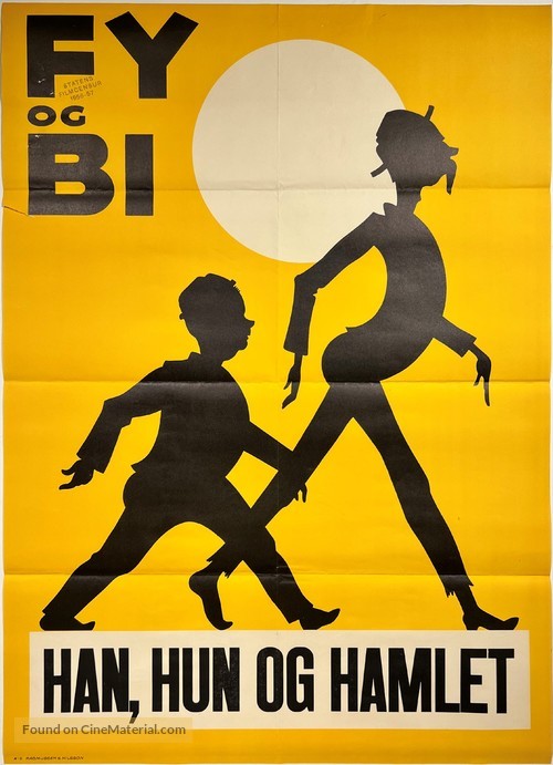 Han, hun og Hamlet - Danish Movie Poster