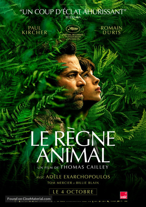 Le r&egrave;gne animal - French Movie Poster