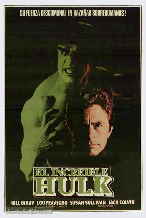 &quot;The Incredible Hulk&quot; - Argentinian Movie Poster