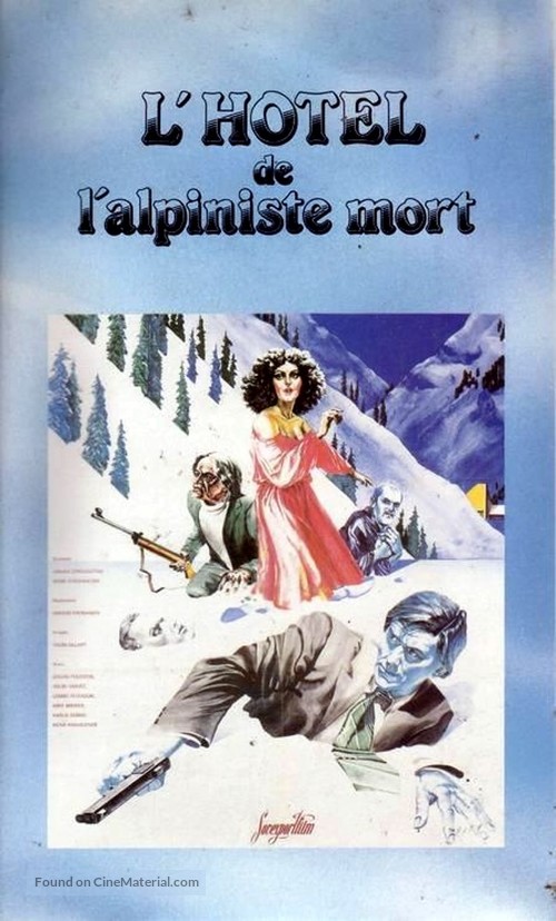 &#039;Hukkunud Alpinisti&#039; hotell - French VHS movie cover