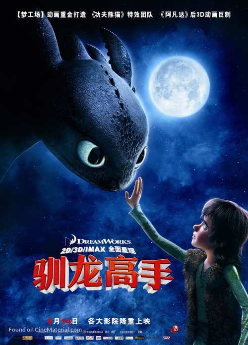 How to Train Your Dragon - Chinese Movie Poster