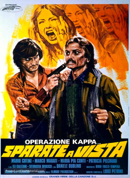 Operazione Kappa: sparate a vista - Italian Movie Poster