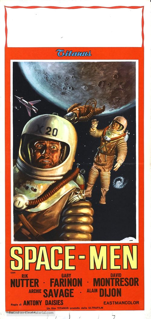 Space Men - Italian Movie Poster