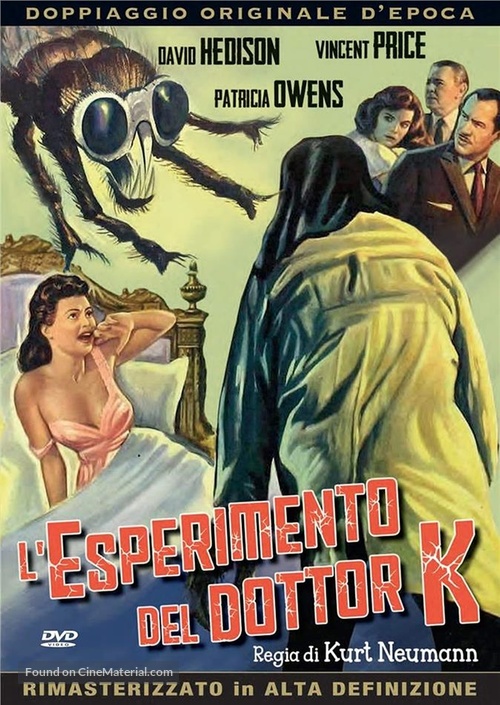 The Fly - Italian DVD movie cover