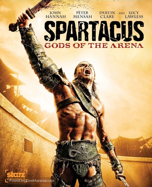 &quot;Spartacus: Gods of the Arena&quot; - Blu-Ray movie cover