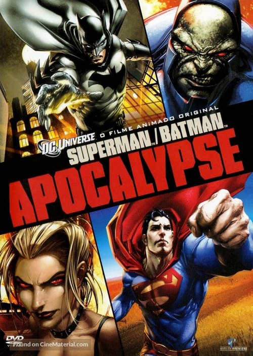 Superman/Batman: Apocalypse - Brazilian DVD movie cover