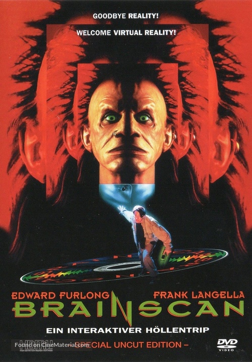 Brainscan - German DVD movie cover