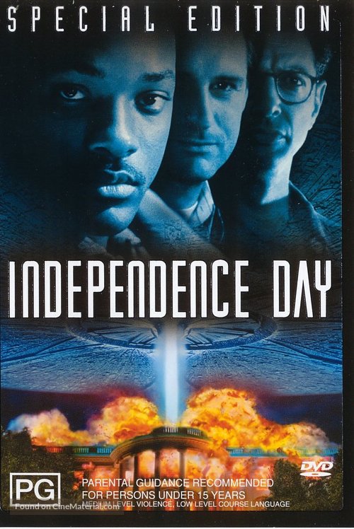 Independence Day - Australian DVD movie cover