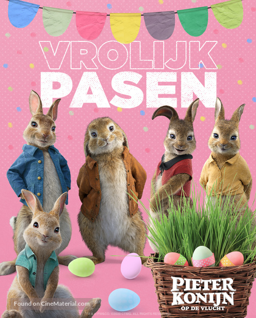 Peter Rabbit 2: The Runaway - Dutch Movie Poster