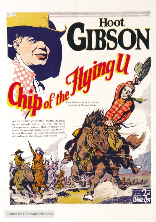 Chip of the Flying U - poster