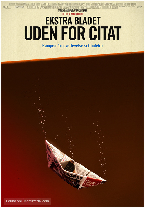 Ekstra Bladet: Uden for citat - Danish Movie Poster