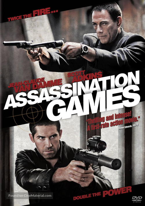 Assassination Games - DVD movie cover