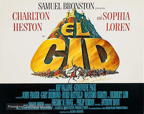 El Cid - Movie Poster