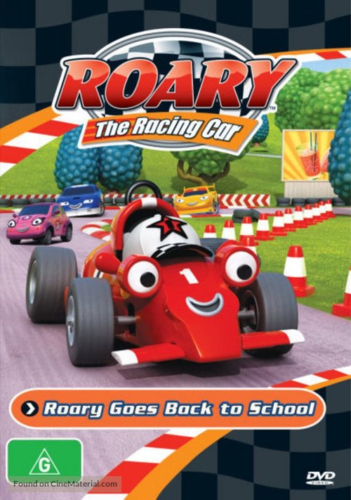 &quot;Roary the Racing Car&quot; - Australian DVD movie cover