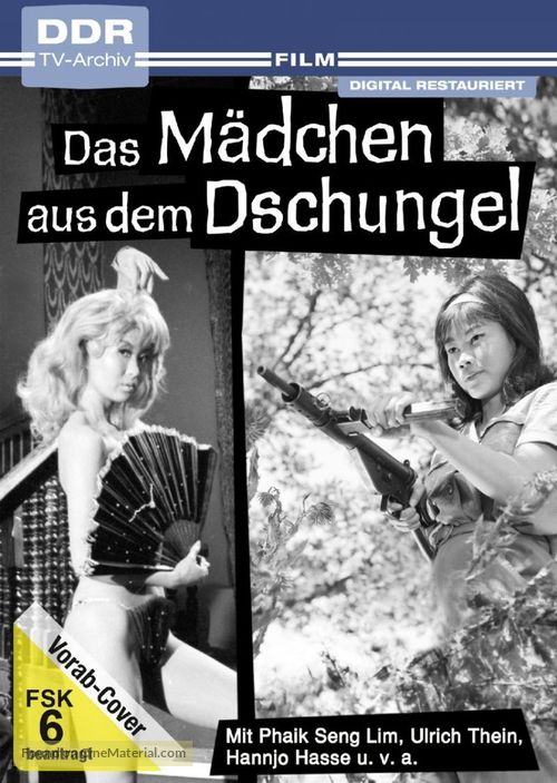 Das M&auml;dchen aus dem Dschungel - German Movie Cover