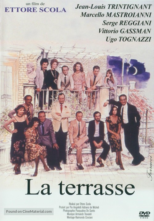 La terrazza - French DVD movie cover