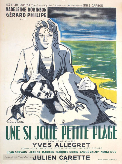 Une si jolie petite plage - French Movie Poster