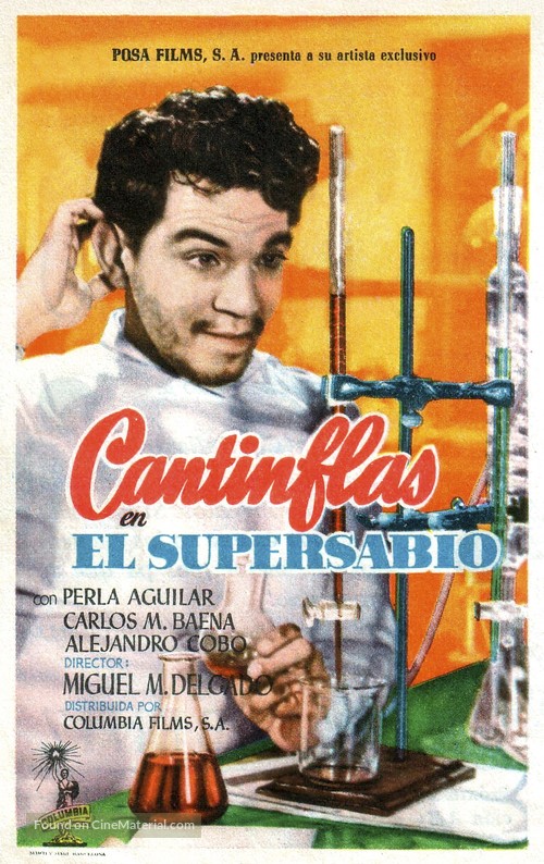 Supersabio, El - Spanish Movie Poster