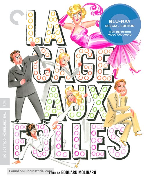 Cage aux folles, La - Blu-Ray movie cover