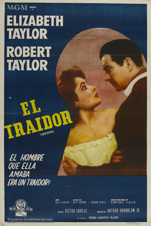 Conspirator - Argentinian Movie Poster