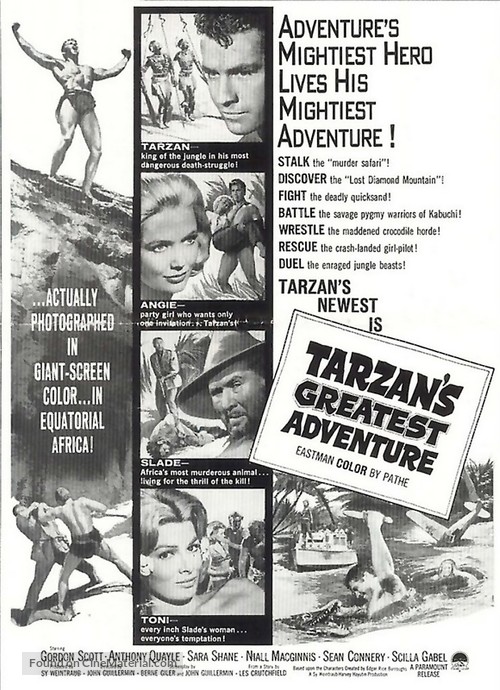 Tarzan&#039;s Greatest Adventure - Movie Poster