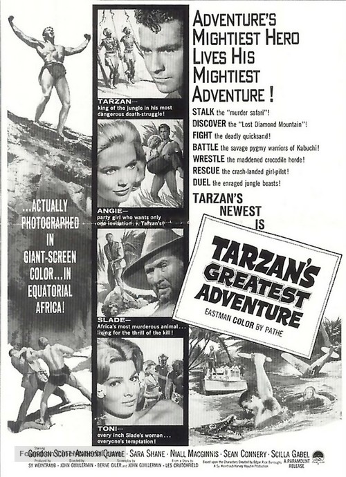 Tarzan&#039;s Greatest Adventure - Movie Poster