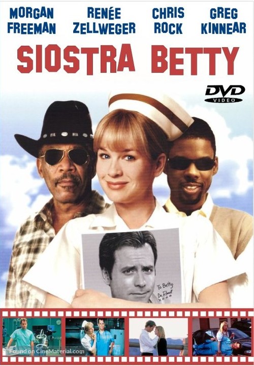 Nurse Betty - Polish DVD movie cover