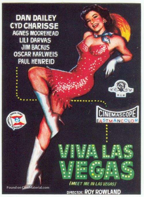 Meet Me in Las Vegas - Spanish Movie Poster