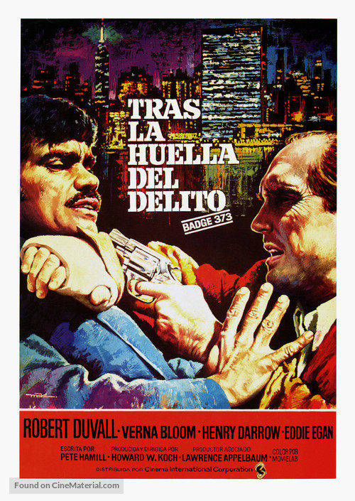 Badge 373 - Spanish Movie Poster