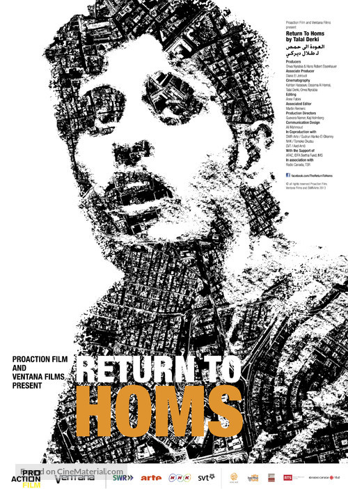 The Return to Homs - German Movie Poster