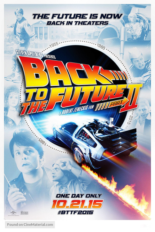 Back to the Future Part II (1989) movie poster