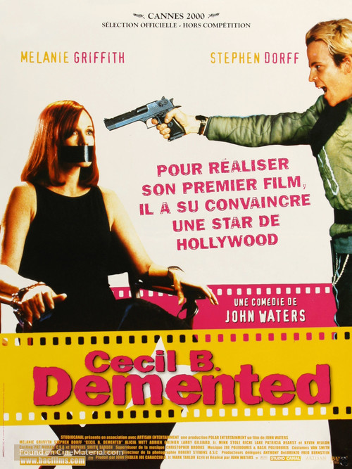 Cecil B. DeMented - French Movie Poster