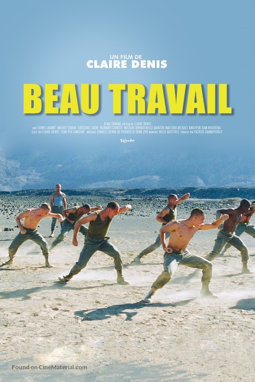 Beau travail - French Re-release movie poster