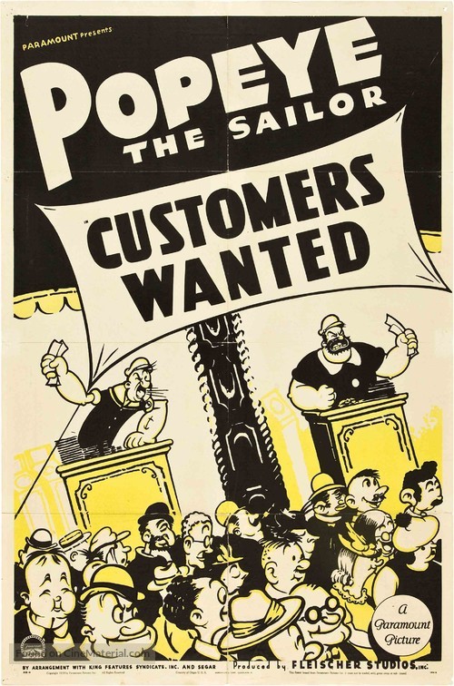 Customers Wanted - Movie Poster