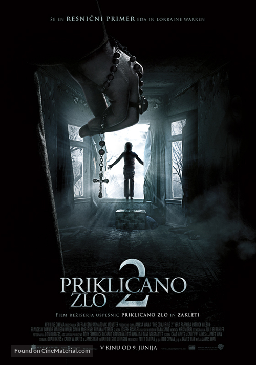 The Conjuring 2 - Slovenian Movie Poster