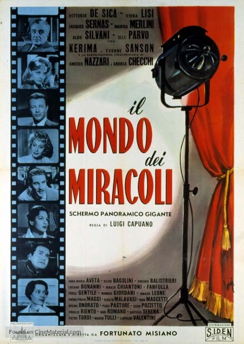 Il mondo dei miracoli - Italian Movie Poster