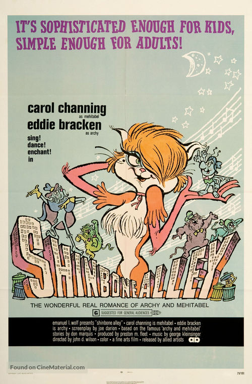 Shinbone Alley - Movie Poster