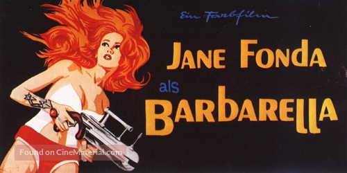 Barbarella - German Movie Poster