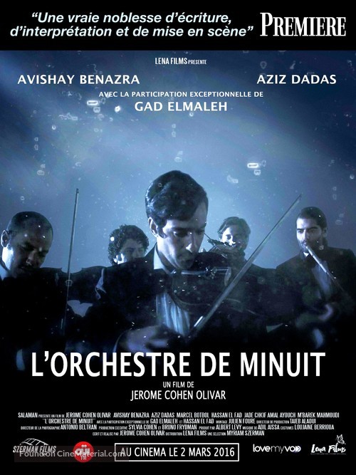 L&#039;orchestre de minuit - French Movie Poster