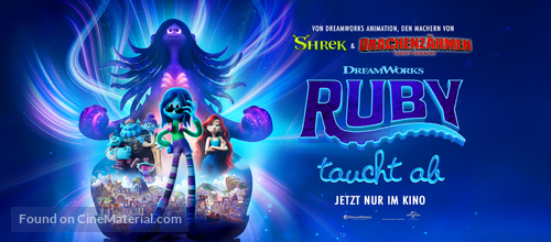 Ruby Gillman, Teenage Kraken - German Movie Poster