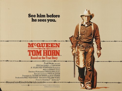 Tom Horn - British Movie Poster