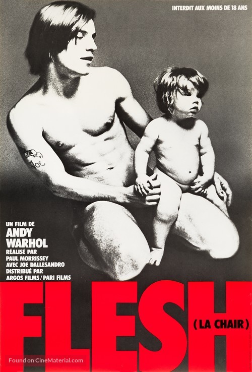 Flesh - French Movie Poster
