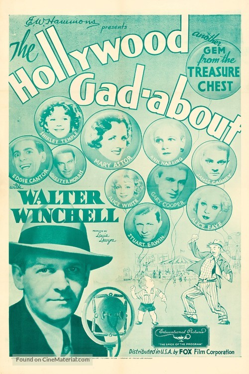 The Hollywood Gad-About - Movie Poster