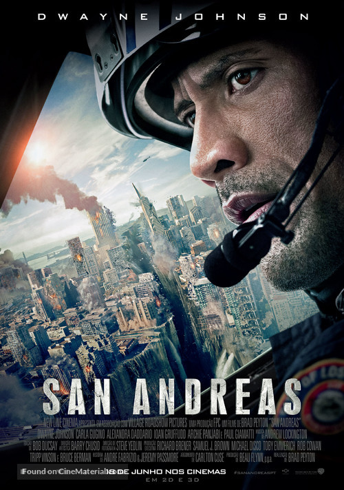 San Andreas - Portuguese Movie Poster